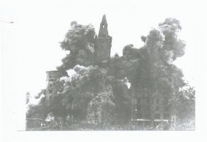 Königsberg (Pr.), Stadtkreis Königsberg  Königsberg (Pr.), Sprengung des Schloßturmes 1947 Königsberg, Schloß