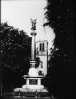 Tilsit, Stadt, Stadtkreis Tilsit  Tilsit, Reformierte Kirche und Kriegerdenkmal IV Tilsit, Reformierte Kirche, Kriegerdenkmal