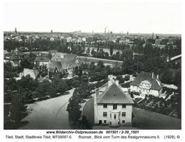 Tilsit, Stadt, Stadtkreis Tilsit Roonstraße  Tilsit, Ortsteil Übermteich