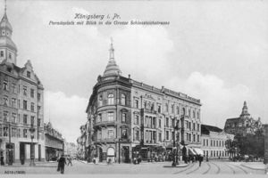 Königsberg (Pr.), Stadtkreis Königsberg Paradeplatz Königsberg, Paradeplatz, Große Schloßteichstraße 