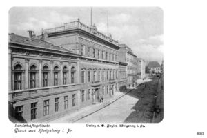 Königsberg (Pr.), Stadtkreis Königsberg  Königsberg, Landschaftsgebäude 