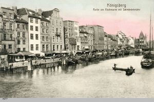 Königsberg (Pr.), Stadtkreis Königsberg  Königsberg, Fischmarkt, Schmiedebrüke 