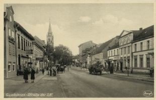 Gumbinnen, Stadt, Kreis Gumbinnen Straße der SA (fr. Wilhelmstraße bzw. Stallupöner Straße) Gumbinnen, Straße der SA V 