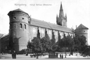 Königsberg (Pr.), Stadtkreis Königsberg  Königsberg, Schloß, Westseite I 