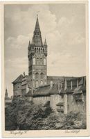 Königsberg (Pr.), Stadtkreis Königsberg  Königsberg (Pr.), Schloß mit Turm von süd-ost Königsberg, Schloß
