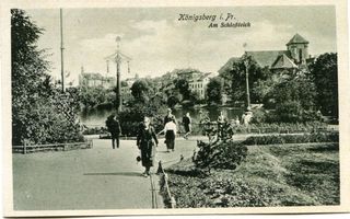 Königsberg (Pr.), Stadtkreis Königsberg  Königsberg, Am Schlossteich X Königsberg, Schloßteich
