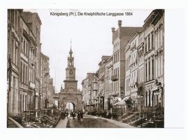 Königsberg (Pr.), Stadtkreis Königsberg Kneiph. Langgasse Königsberg (Pr.), Kneiph. Langgasse, X Königsberg, Stadtteil Kneiphof