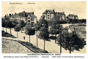 Bischofsburg, Stadt, Kreis Rößel Allensteiner Straße