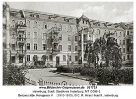 Insterburg, Stadt, Stadtkreis Insterburg Belowstraße