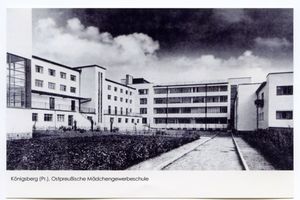 Königsberg (Pr.), Stadtkreis Königsberg Loewestraße 3 Königsberg, Mädchen-Gewerbeschule V Königsberg, Schulen