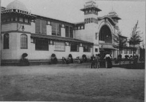 Tilsit, Stadt, Stadtkreis Tilsit  Tilsit, Jakobsruhe, Ausstellungshalle A Tilsit, Park Jakobsruh, Gewerbeausstellung 1905