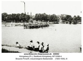 Königsberg (Pr.), Stadtkreis Königsberg   Königsberg, Badefreuden