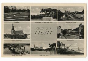 Tilsit, Stadt, Stadtkreis Tilsit  Tilsit, 8 Aufnahmen 