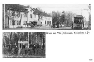 Königsberg (Pr.), Stadtkreis Königsberg  Königsberg, Villa Birkenhain 
