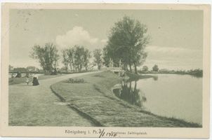 Königsberg (Pr.), Stadtkreis Königsberg  Königsberg, Amalienau, Zwillingsteich Königsberg, Stadtteil Amalienau