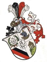 Königsberg (Pr.), Stadtkreis Königsberg  Königsberg (Pr.), Wappen der Akademischen Verbindung Albertia Königsberg im RVSV Königsberg, Studentenverbindungen, Korporationen