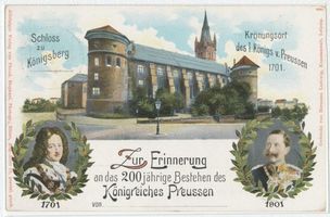 Königsberg (Pr.), Stadtkreis Königsberg  Königsberg (Pr.), Schloß Königsberg, Schloß