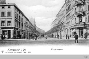 Königsberg (Pr.), Stadtkreis Königsberg Kaiserstraße Königsberg, Kaiserstraße VII 