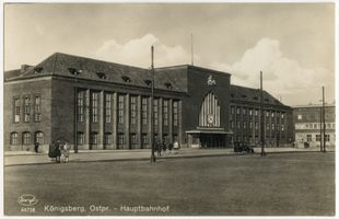 Königsberg (Pr.), Stadtkreis Königsberg Reichsplatz Königsberg (Pr.), Hauptbahnhof XVIII Königsberg, Hauptbahnhof