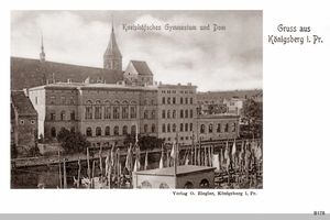 Königsberg (Pr.), Stadtkreis Königsberg Großer Domplatz 4-5 Königsberg, Kneiphöfsches Gymnasium und Dom I Königsberg, Schulen