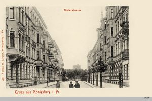 Königsberg (Pr.), Stadtkreis Königsberg Straße der SA Königsberg, Dinterstraße Königsberg, Königstor