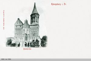 Königsberg (Pr.), Stadtkreis Königsberg Großer Domplatz Königsberg, Dom VII Königsberg, Dom