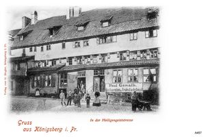 Königsberg (Pr.), Stadtkreis Königsberg  Königsberg, Heiligengeiststraße 