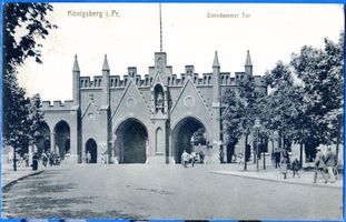 Königsberg (Pr.), Stadtkreis Königsberg  Königsberg, Steindammer Tor X - 2 Königsberg, Steindammer Tor