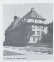 Königsberg (Pr.), Stadtkreis Königsberg  Königsberg, Hindenburg Oberschule für Jungen Königsberg, Schulen