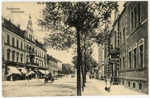 Gumbinnen, Stadt, Kreis Gumbinnen Adolf-Hitler-Straße (fr. Darkehmer Straße bzw. Königstraße) Gumbinnen, Königstraße VI 