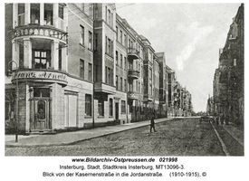 Insterburg, Stadt, Stadtkreis Insterburg Jordanstraße