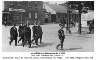 Tilsit, Stadt, Stadtkreis Tilsit Packhofstraße  Tilsit, Bereich nördlich der Deutschen Str.