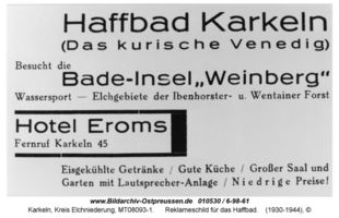Karkeln, Kreis Elchniederung