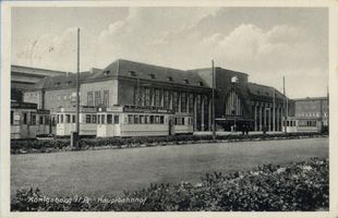 Königsberg (Pr.), Stadtkreis Königsberg Reichsplatz Königsberg (Pr.), Hauptbahnhof XXII Königsberg, Hauptbahnhof