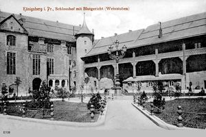 Königsberg (Pr.), Stadtkreis Königsberg  Königsberg, Schloßhof am Blutgericht 