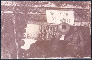 Königsberg (Pr.), Stadtkreis Königsberg  Königsberg (Pr.), Im 2. Weltkrieg - Durchhalteparole Königsberg, Zweiter Weltkrieg und das Ende