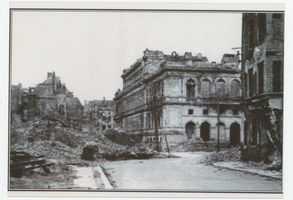 Königsberg (Pr.), Stadtkreis Königsberg  Königsberg, Die Börse nach der Zerstörung Königsberg, Zweiter Weltkrieg und das Ende