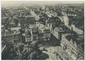 Königsberg (Pr.), Stadtkreis Königsberg  Königsberg, Blick vom Schloßturm Richtung Südwesten II Königsberg, Stadtteil Altstadt (Umgebung des Schlosses)