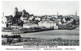 Rastenburg, Stadt, Kreis Rastenburg
