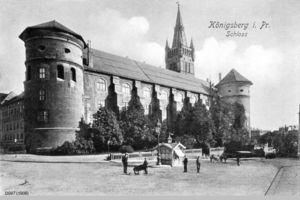 Königsberg (Pr.), Stadtkreis Königsberg  Königsberg, Schloß, Westseite IV 