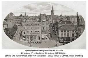 Königsberg (Pr.), Stadtkreis Königsberg   Königsberg, Stadtteil Altstadt (Umgebung des Schlosses)