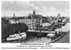 Königsberg (Pr.), Stadtkreis Königsberg   Königsberg, Stadtteil Kneiphof