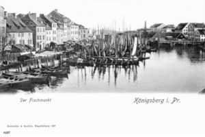 Königsberg (Pr.), Stadtkreis Königsberg  Königsberg, Fischmarkt IX Königsberg, Fischmarkt