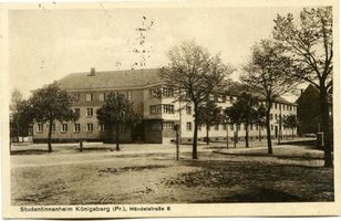Königsberg (Pr.), Stadtkreis Königsberg Händelstraße 8 Königsberg, Studentinnenheim Königsberg, Universität