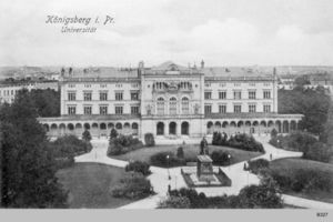 Königsberg (Pr.), Stadtkreis Königsberg Paradeplatz Königsberg, Universität Königsberg, Universität