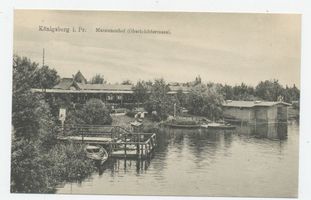 Königsberg (Pr.), Stadtkreis Königsberg  Königsberg (Pr.), Am Oberteich, Terrasse XXV Königsberg, Stadtteil Maraunenhof