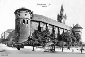 Königsberg (Pr.), Stadtkreis Königsberg  Königsberg, Schloß, Westseite VIII 