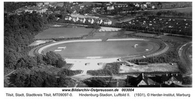 Tilsit, Stadt, Stadtkreis Tilsit Grünwalder Straße  Tilsit, Luftbilder und Panoramen