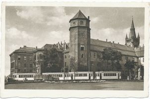 Königsberg (Pr.), Stadtkreis Königsberg Münzplatz Königsberg (Pr.), Münzplatz mit Schloß nord-ost Seite Königsberg, Schloß