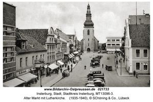 Insterburg, Stadt, Stadtkreis Insterburg Alter Markt 14-17